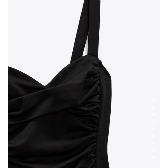 Zara STRAPPY DRAPED BODYSUIT​ - Picture 3 of 5